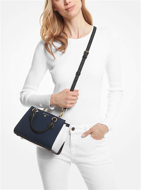 michael kors marilyn small color-block saffiano leather crossbody bag|Marilyn Small Saffiano Leather Crossbody Bag .